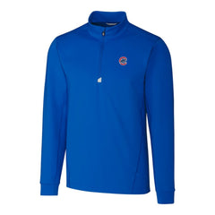 Chicago Cubs Cutter & Buck Traverse Stretch Quarter-Zip Pullover Top - MLB