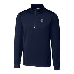 Chicago Cubs Cutter & Buck Traverse Stretch Quarter-Zip Pullover Top - MLB