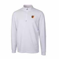 Baltimore Orioles Cutter & Buck Traverse Stretch Quarter-Zip Pullover Top - MLB