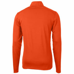 Detroit Tigers Cutter & Buck Virtue Eco Pique Recycled Quarter-Zip Pullover Top - MLB