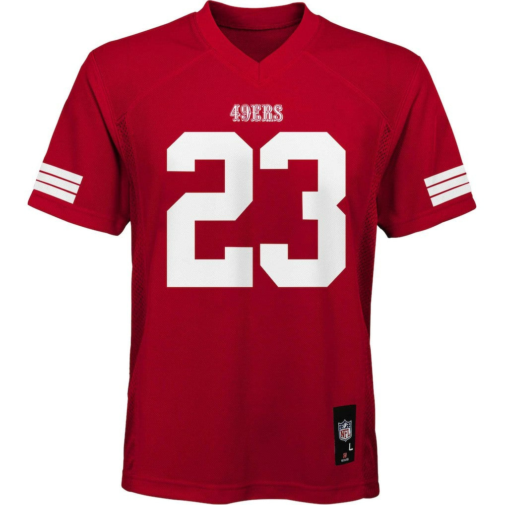 Christian McCaffrey San Francisco 49ers Preschool Replica Player Jersey Scarlet | NFL