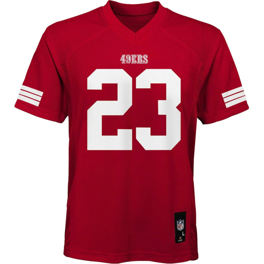 Christian McCaffrey San Francisco 49ers Preschool Replica Player Jersey Scarlet | NFL