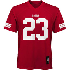 Christian McCaffrey San Francisco 49ers Preschool Replica Player Jersey Scarlet | NFL