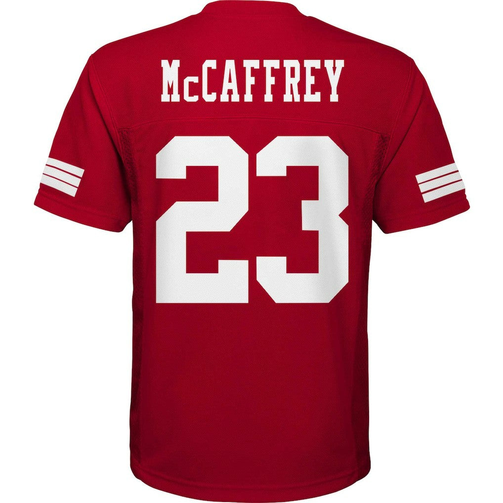 Christian McCaffrey San Francisco 49ers Preschool Replica Player Jersey Scarlet | NFL