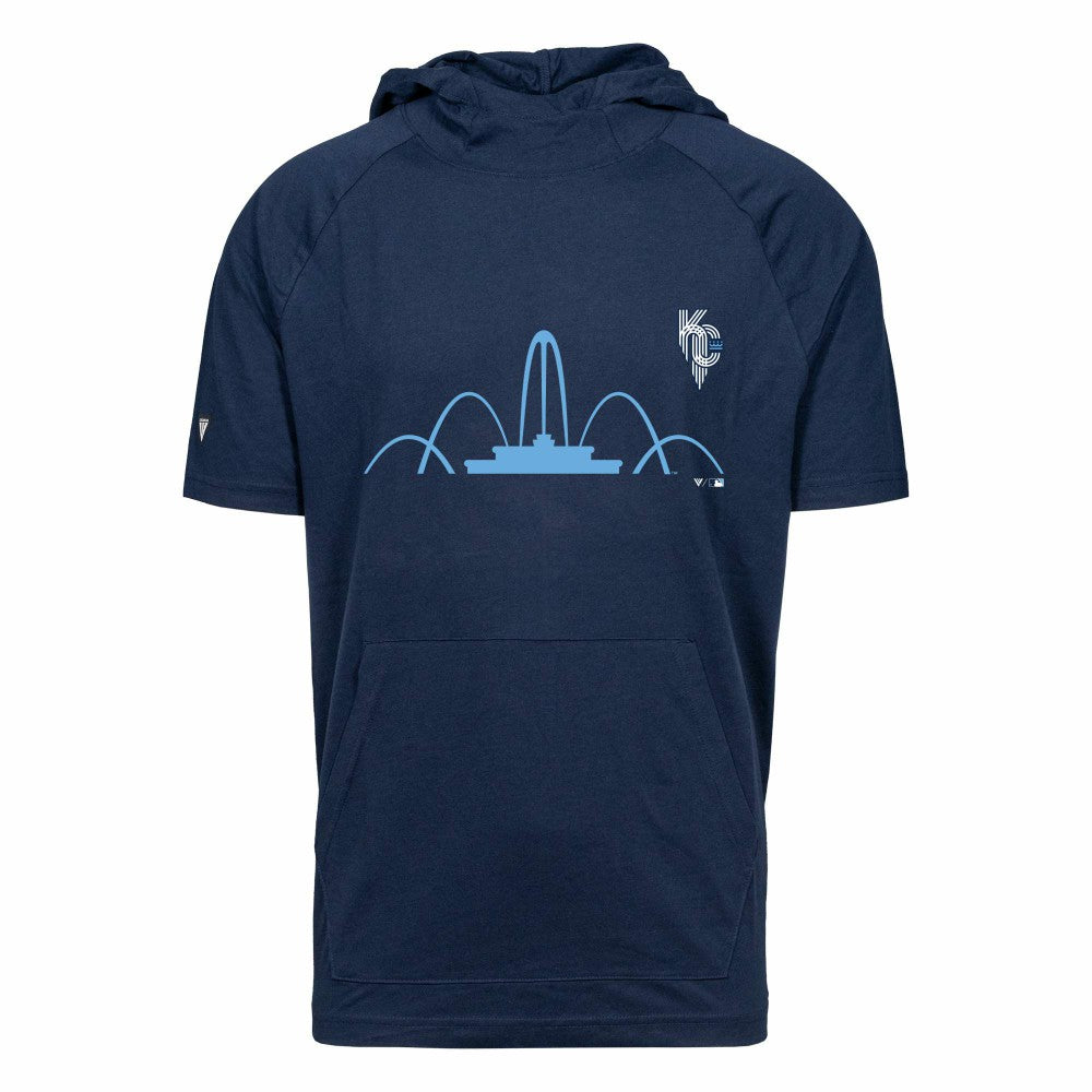 Kansas City Royals Levelwear City Connect Phase Core Hoodie T-Shirt  - MLB