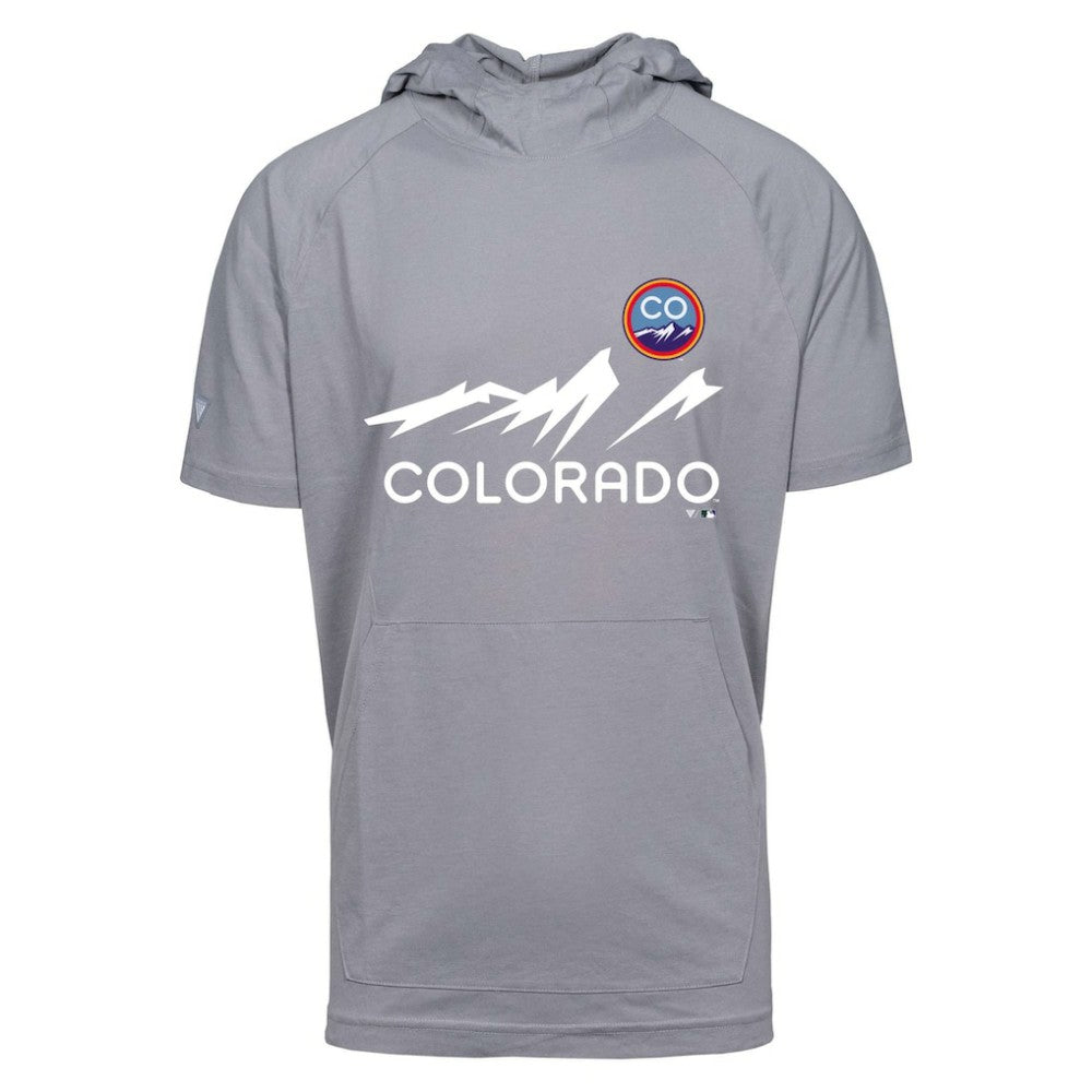 Colorado Rockies Levelwear City Connect Phase Core Hoodie T-Shirt  - MLB