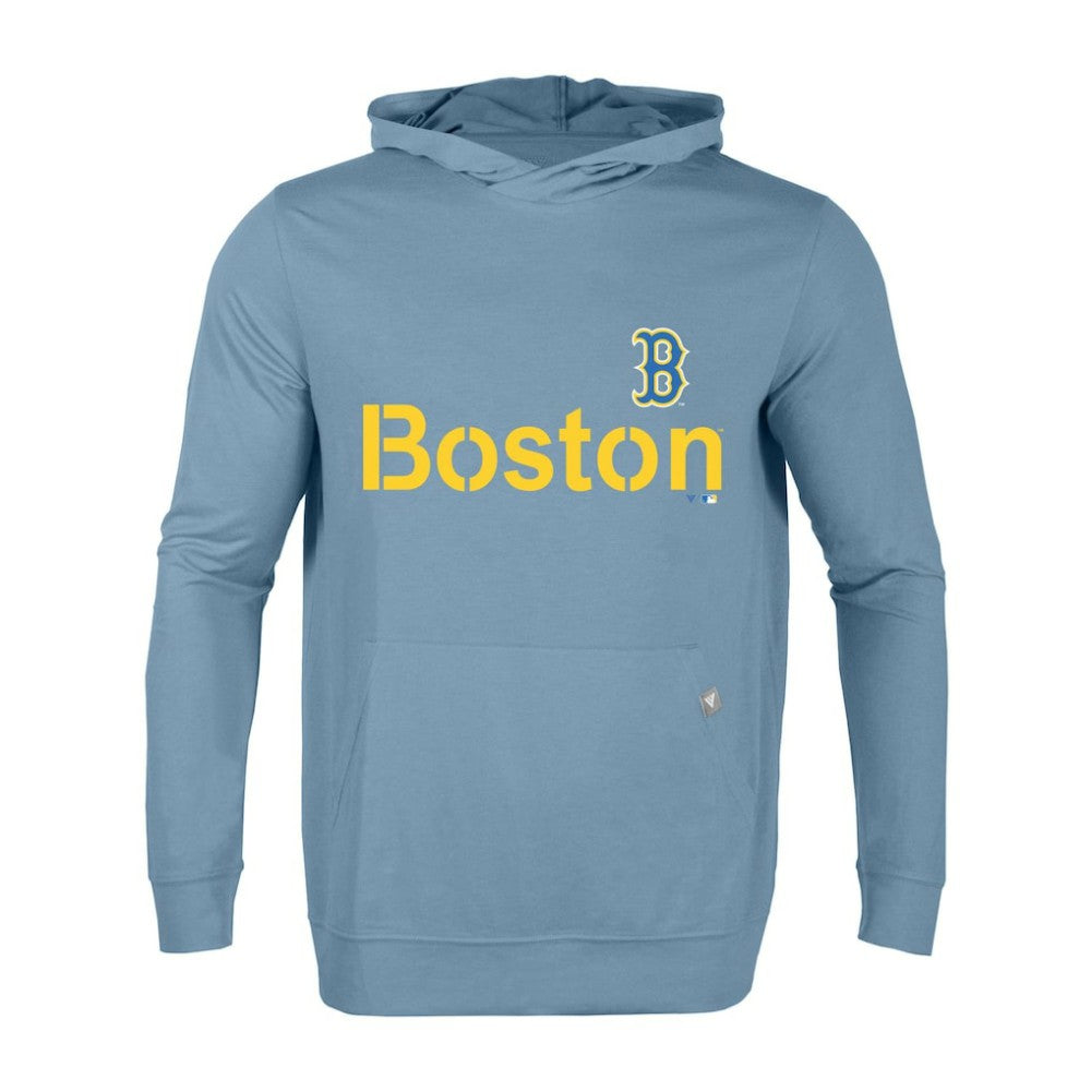 Boston Red Sox Levelwear City Connect Relay Core Logo Pullover Hoodie - MLB