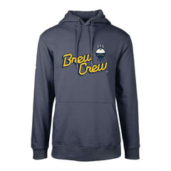 Milwaukee Brewers Levelwear City Connect Podium Core Logo Pullover Hoodie - MLB