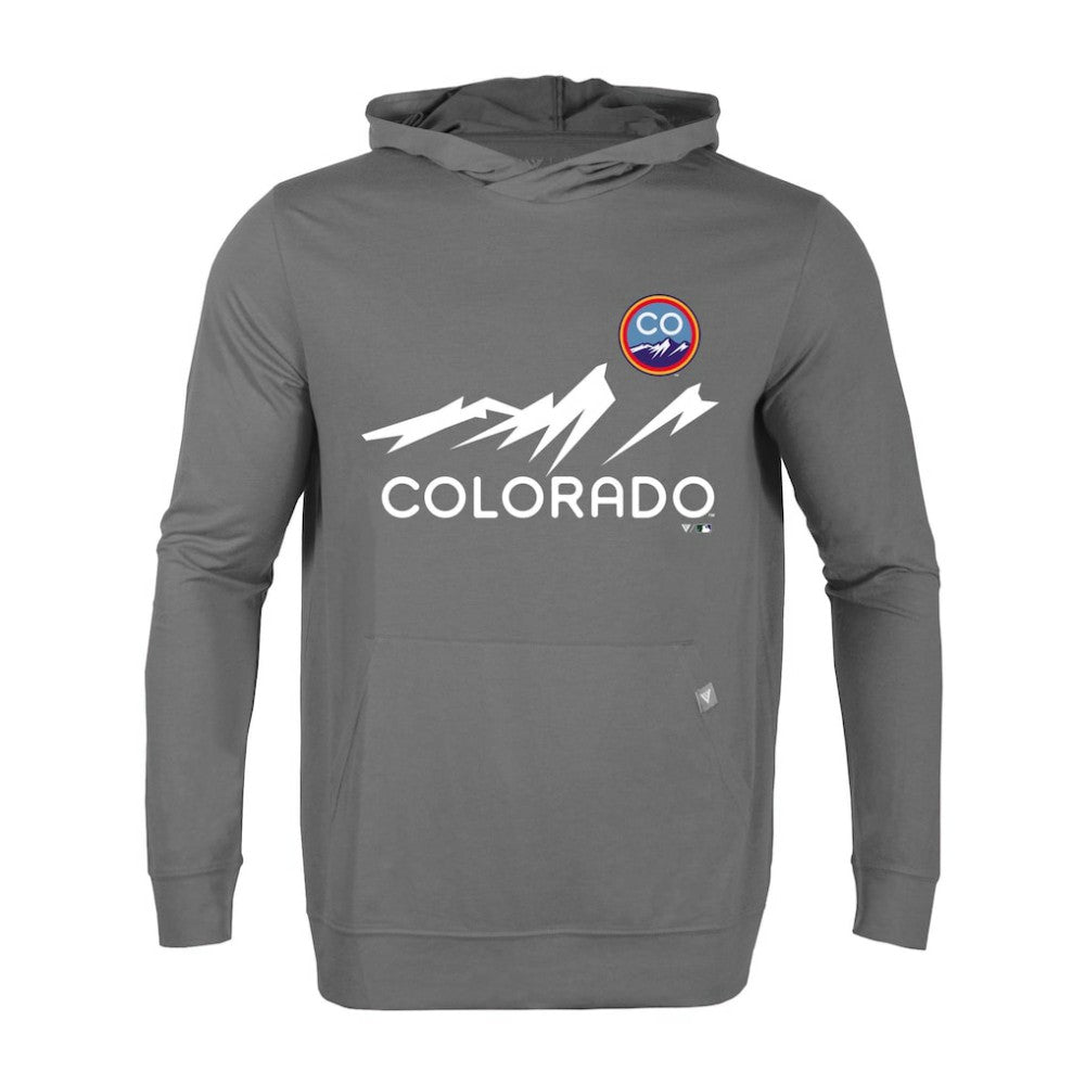 Colorado Rockies Levelwear City Connect Relay Core Logo Pullover Hoodie - MLB