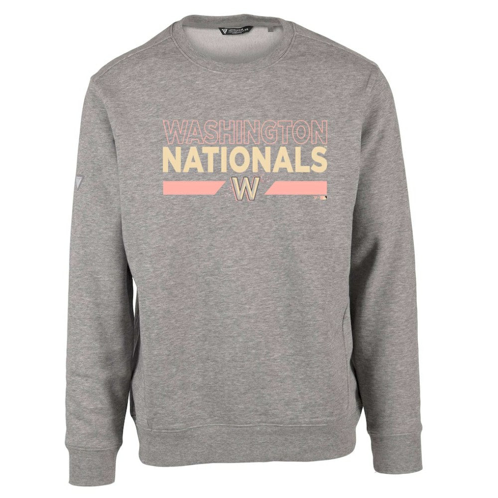 Washington Nationals Levelwear City Connect Zane No Hitter Pullover Sweatshirt - MLB