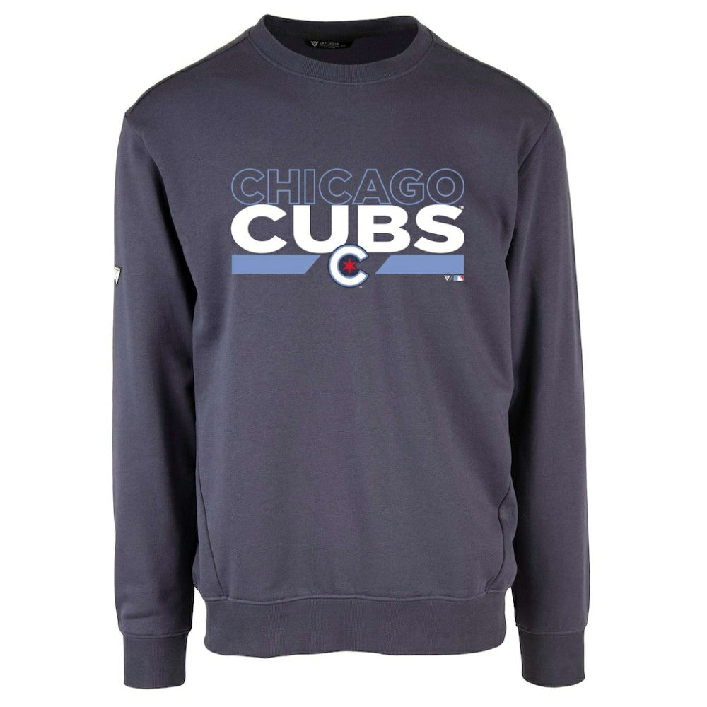 Chicago Cubs Levelwear City Connect Zane No Hitter Pullover Sweatshirt - MLB