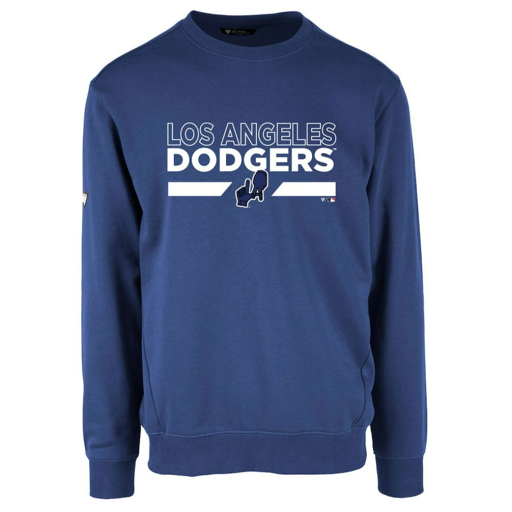 Los Angeles Dodgers Levelwear City Connect Zane No Hitter Pullover Sweatshirt - MLB
