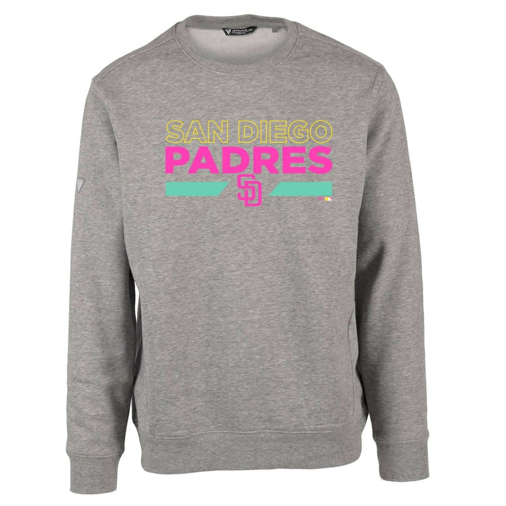 San Diego Padres Levelwear City Connect Zane No Hitter Pullover Sweatshirt - MLB