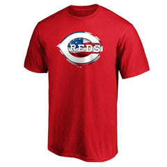 Cincinnati Reds Banner Wave T-Shirt - MLB