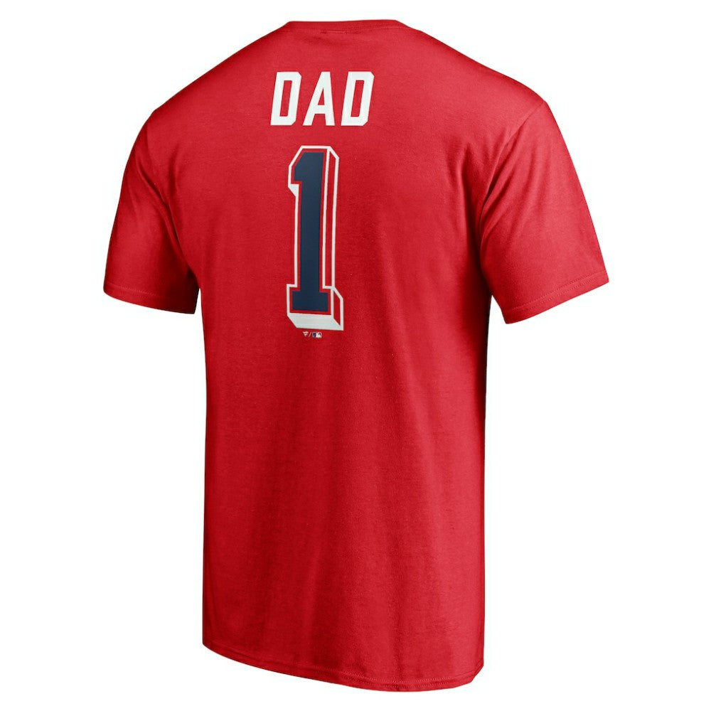 Boston Red Sox Number One Dad T-Shirt - MLB
