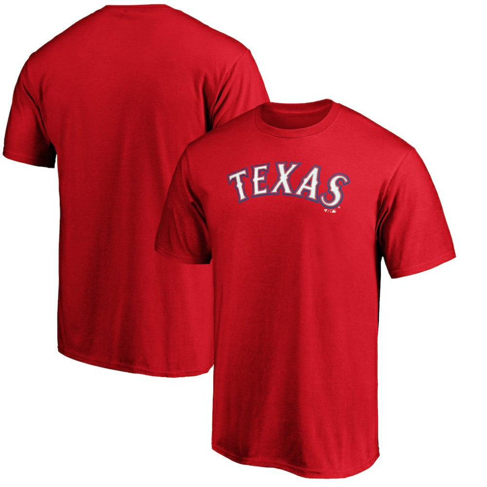 Texas Rangers Official Team Wordmark T-Shirt - MLB