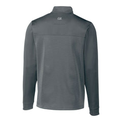 Cincinnati Bengals Cutter & Buck Traverse Stripe Stretch Quarter-Zip Pullover Top Gray | NFL