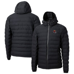 Washington Commanders Cutter & Buck Helmet Mission Ridge Repreve Eco Insulated Puffer Full-Zip Jacket Black | NFL