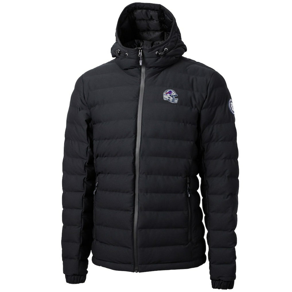 Buffalo Bills Cutter & Buck Helmet Mission Ridge Repreve Eco Insulated Puffer Full-Zip Jacket Black | NFL