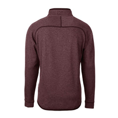Washington Commanders Cutter & Buck Helmet Mainsail Sweater-Knit Half-Zip Pullover Jacket Burgundy | NFL
