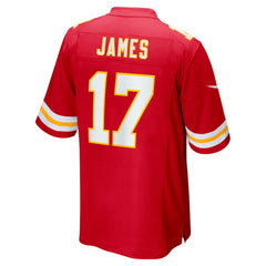 Richie James Kansas City Chiefs Game Jersey Red | Nike for Sale