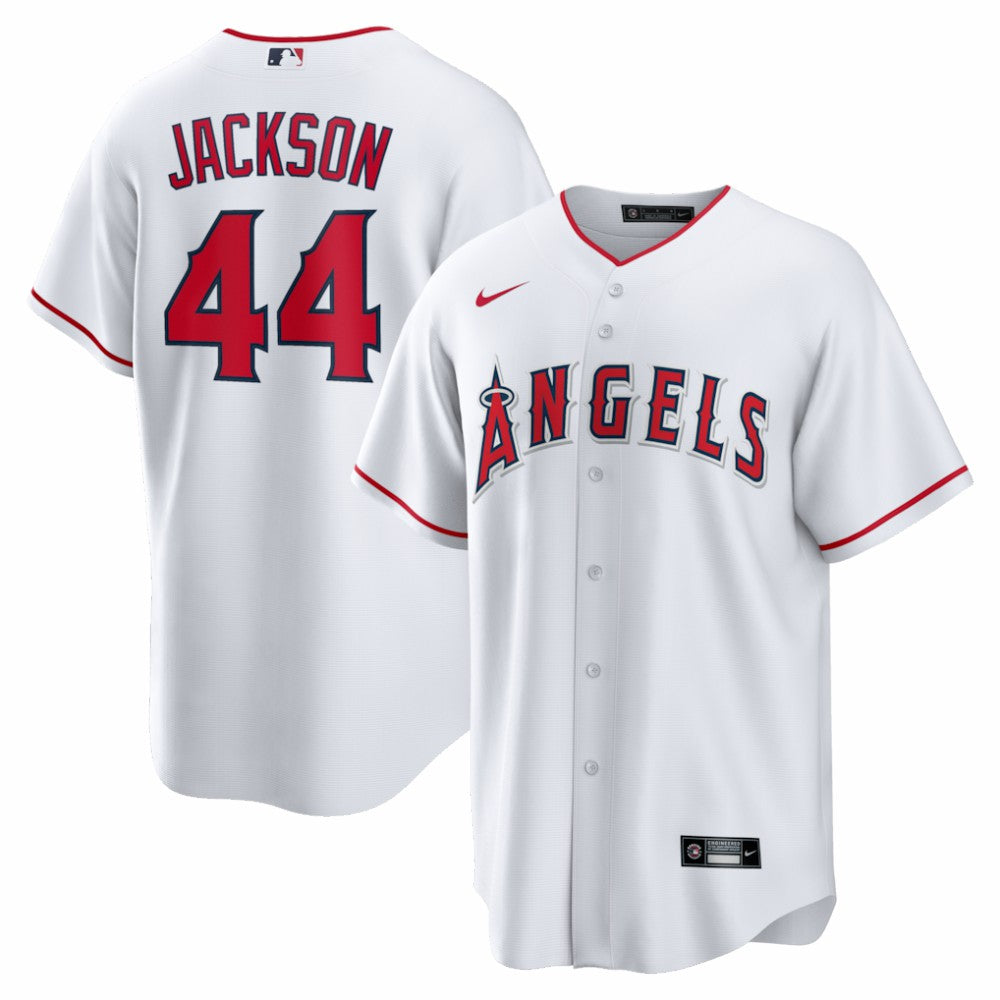 Reggie Jackson Los Angeles Angels Nike Home Retired Player Replica Jersey - MLB