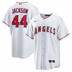 Reggie Jackson Los Angeles Angels Nike Home Retired Player Replica Jersey - MLB