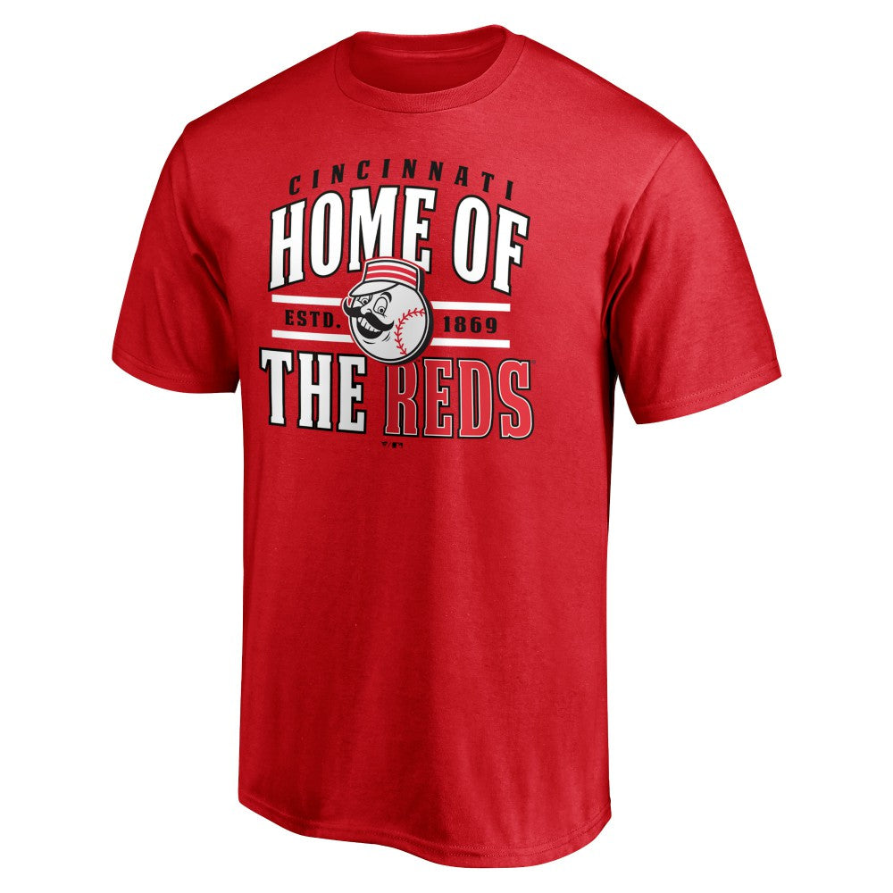 Cincinnati Reds Hometown Collection Home of The Reds T-Shirt - MLB