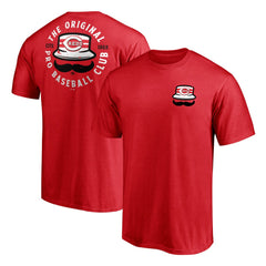 Cincinnati Reds Hometown Collection Stache T-Shirt - MLB
