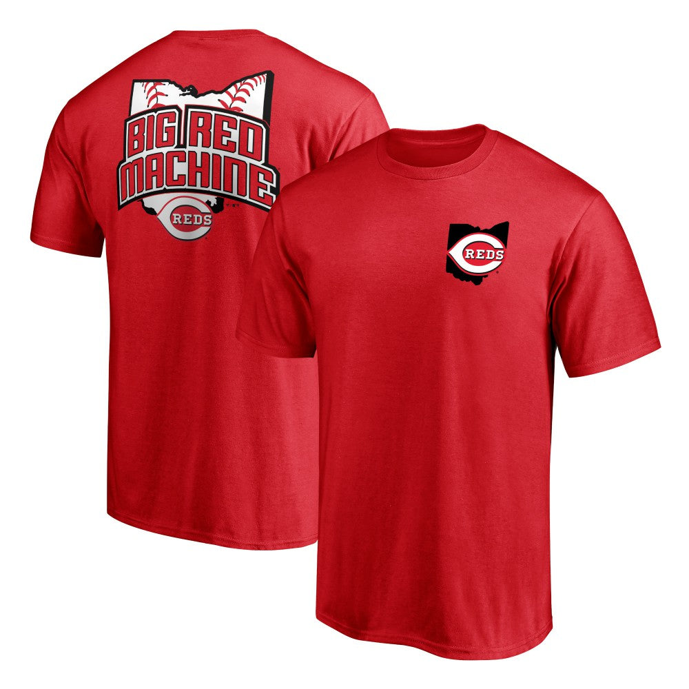 Cincinnati Reds Hometown Collection State Big Red Machine T-Shirt - MLB