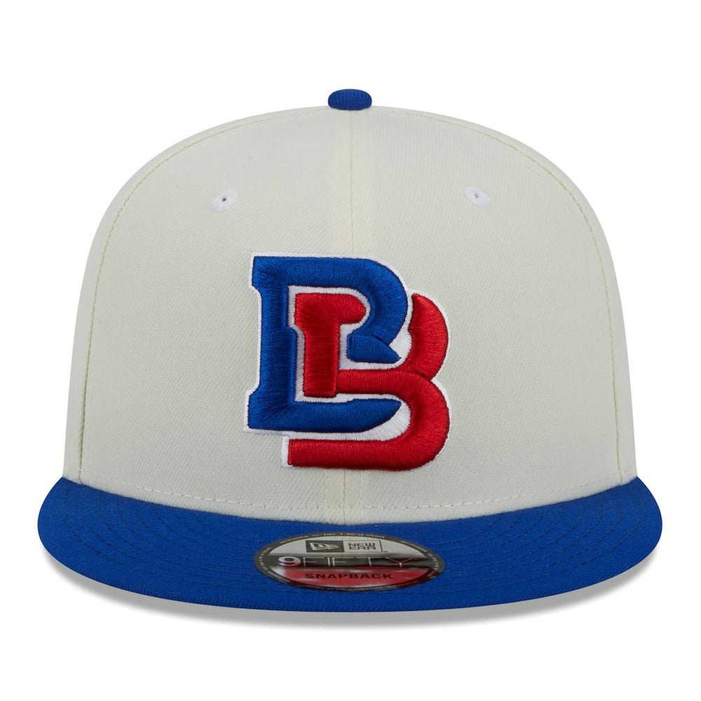 Buffalo Bills New Era City Originals 9FIFTY Snapback Hat Cream/Royal | NFL