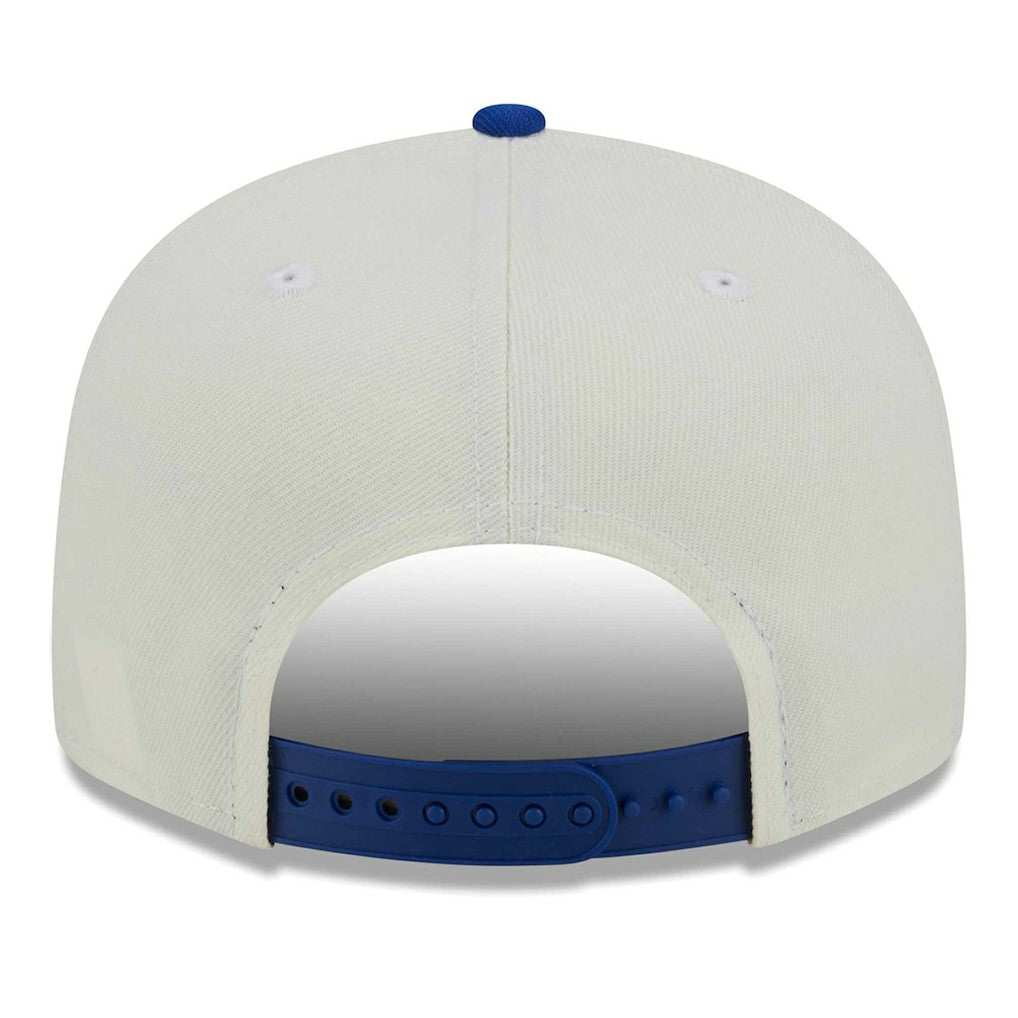 Buffalo Bills New Era City Originals 9FIFTY Snapback Hat Cream/Royal | NFL