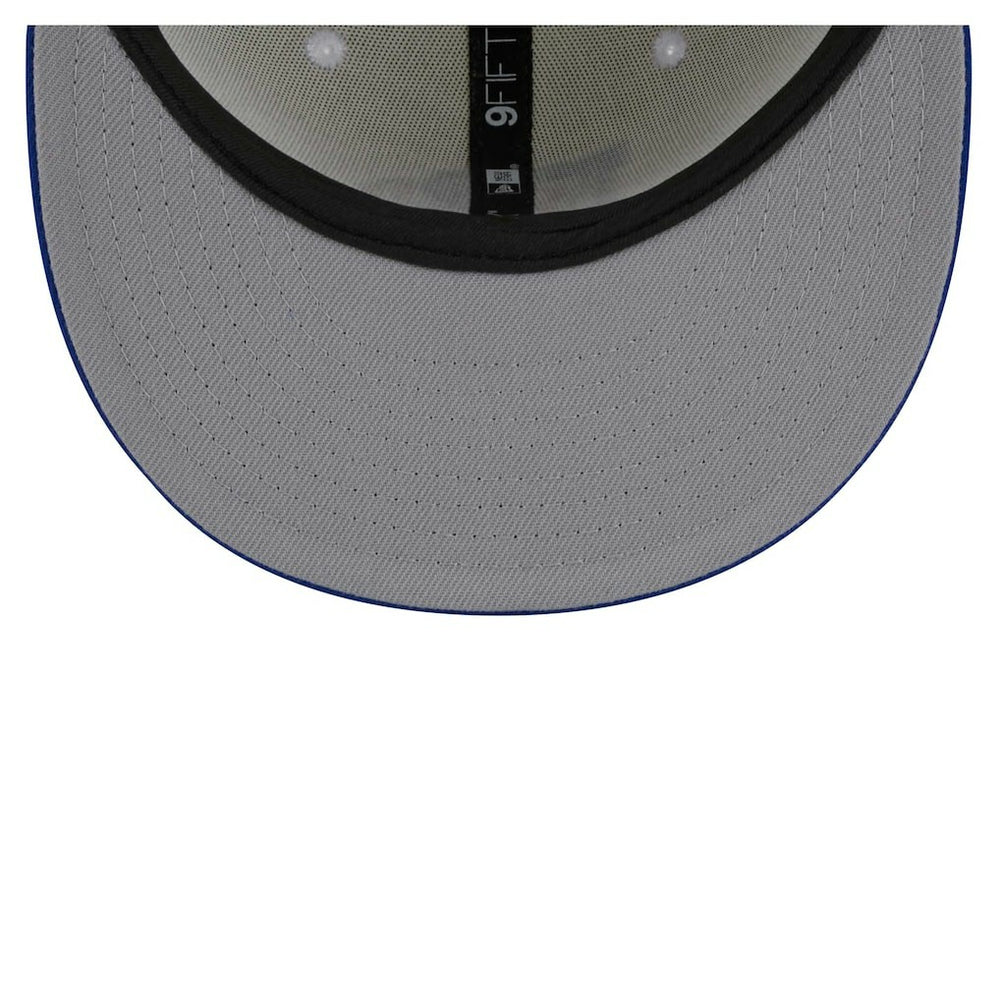 Buffalo Bills New Era City Originals 9FIFTY Snapback Hat Cream/Royal | NFL