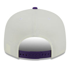 Minnesota Vikings New Era City Originals 9FIFTY Snapback Hat Cream/Purple | NFL
