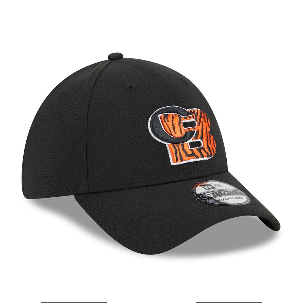Cincinnati Bengals New Era City Originals 39THIRTY Flex Hat Black | NFL