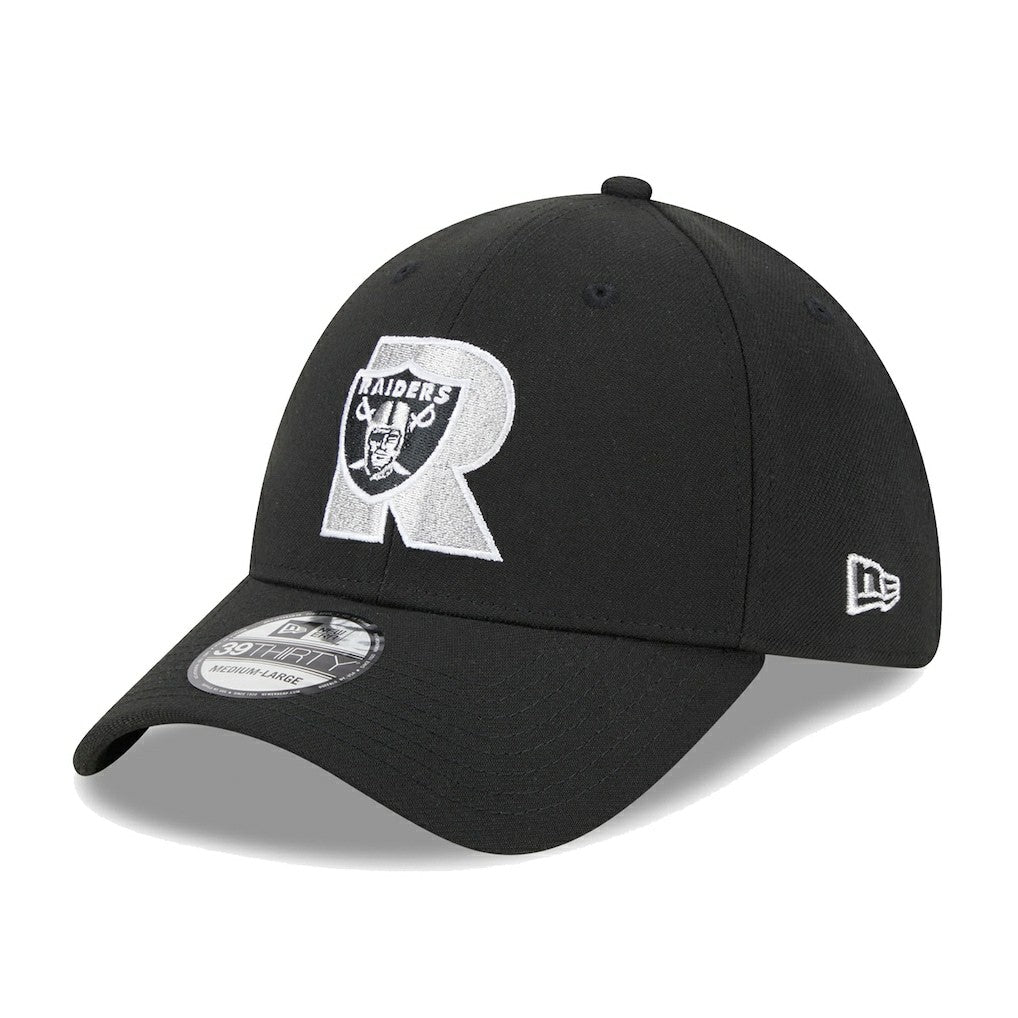 Las Vegas Raiders New Era City Originals 39THIRTY Flex Hat Black | NFL