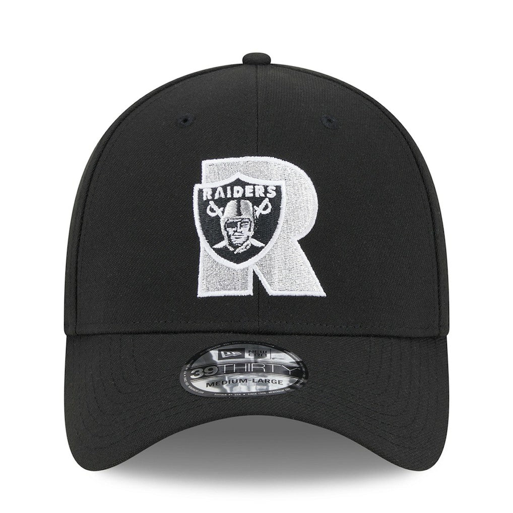 Las Vegas Raiders New Era City Originals 39THIRTY Flex Hat Black | NFL