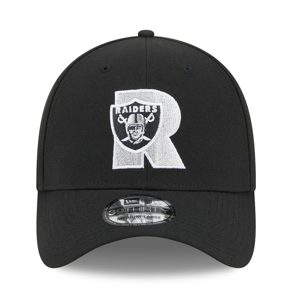 Las Vegas Raiders New Era City Originals 39THIRTY Flex Hat Black | NFL