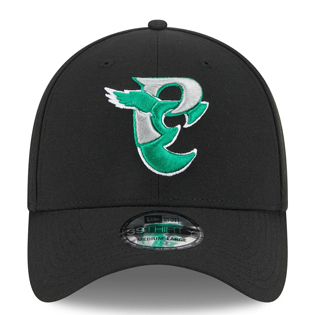 Philadelphia Eagles New Era City Originals 39THIRTY Flex Hat Black | NFL