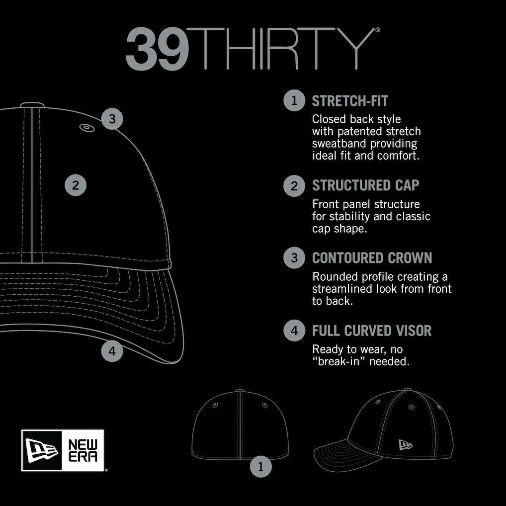 San Francisco 49ers New Era City Originals 39THIRTY Flex Hat Scarlet | NFL