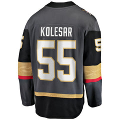 Keegan Kolesar Vegas Golden Knights Fanatics Alternate Breakaway Player Jersey - Gray - NHL