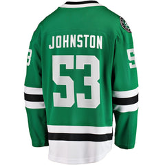 Wyatt Johnston Dallas Stars Fanatics Home Breakaway Player Jersey - Kelly Green - NHL