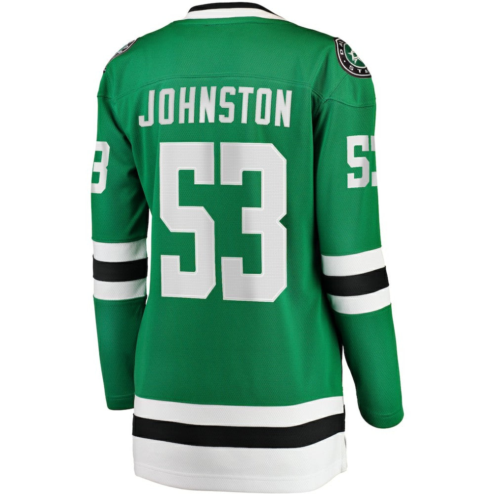 Wyatt Johnston Dallas Stars Fanatics Women's Home Breakaway Player Jersey - Kelly Green - NHL
