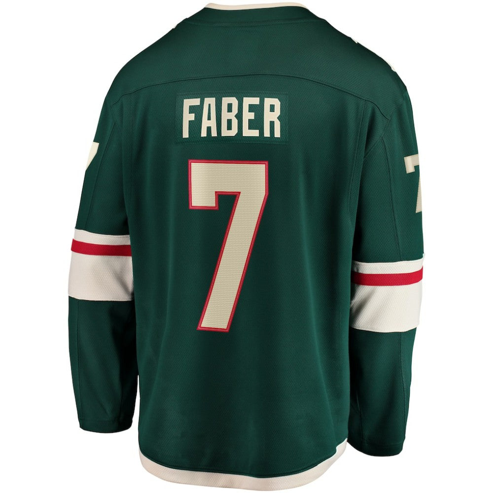 Brock Faber Minnesota Wild Fanatics Home Breakaway Player Jersey - Green - NHL