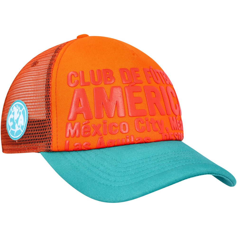 Club America Club Gold Adjustable Hat Orange - FIFA World CUP