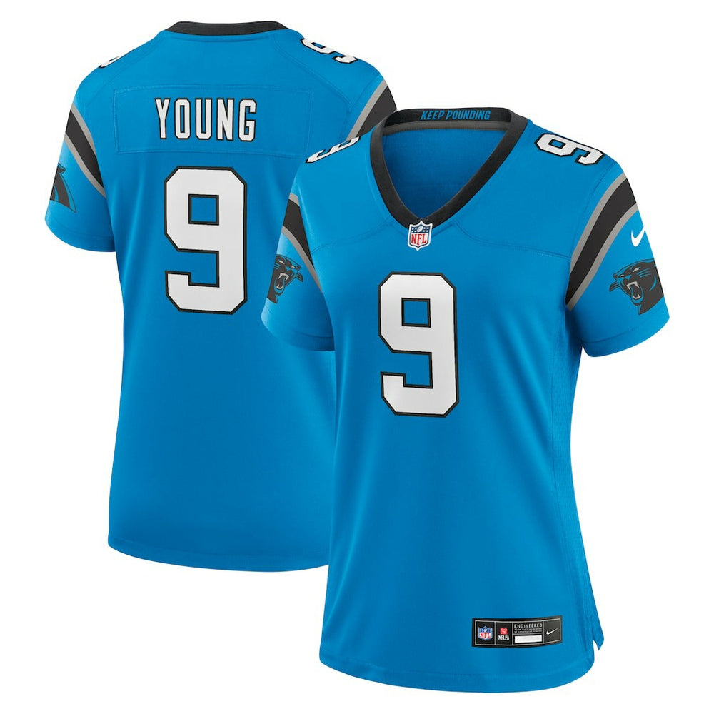 Bryce Young Carolina Panthers Women's Player Jersey Blue | Nike for Sale