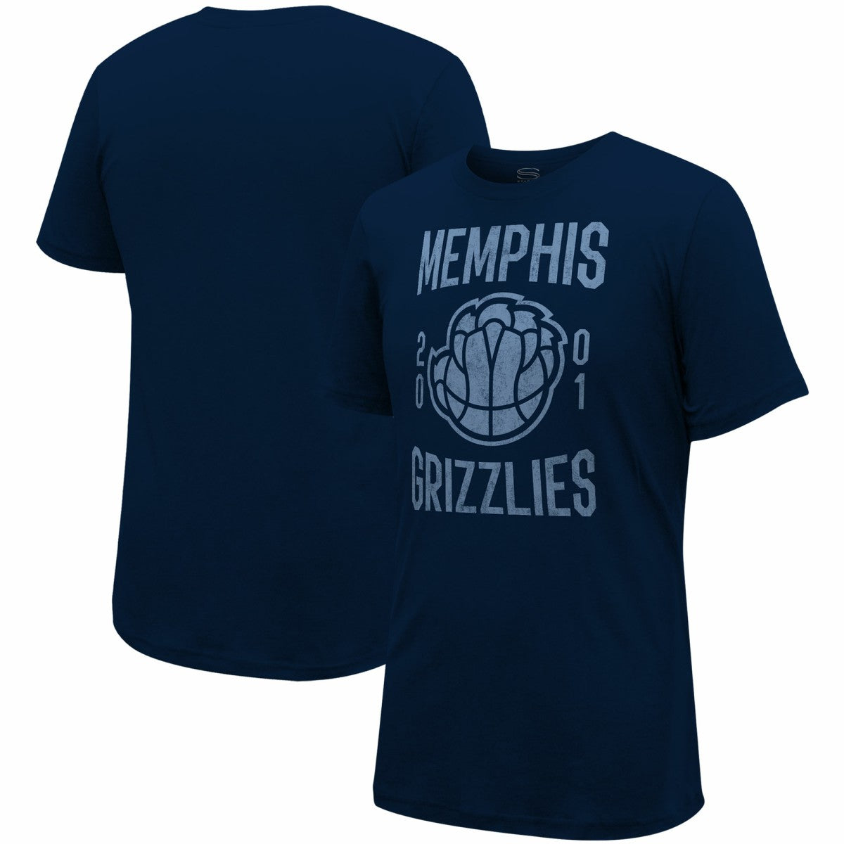 Memphis Grizzlies Stadium Essentials Unisex City Year T-Shirt Navy - NBA