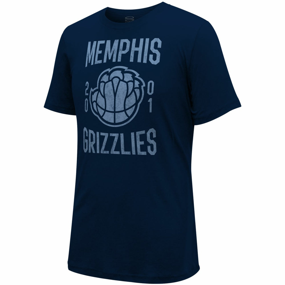 Memphis Grizzlies Stadium Essentials Unisex City Year T-Shirt Navy - NBA
