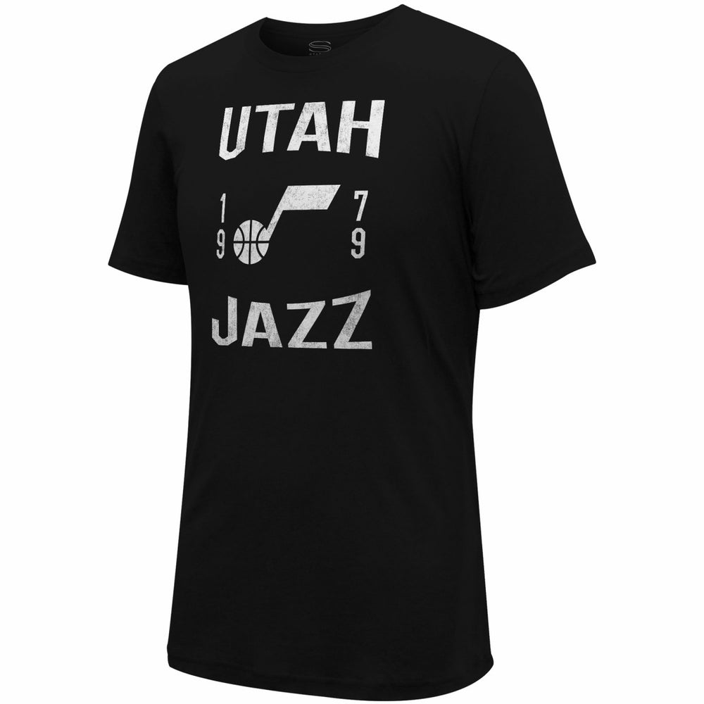 Utah Jazz Stadium Essentials Unisex City Year T-Shirt Black - NBA