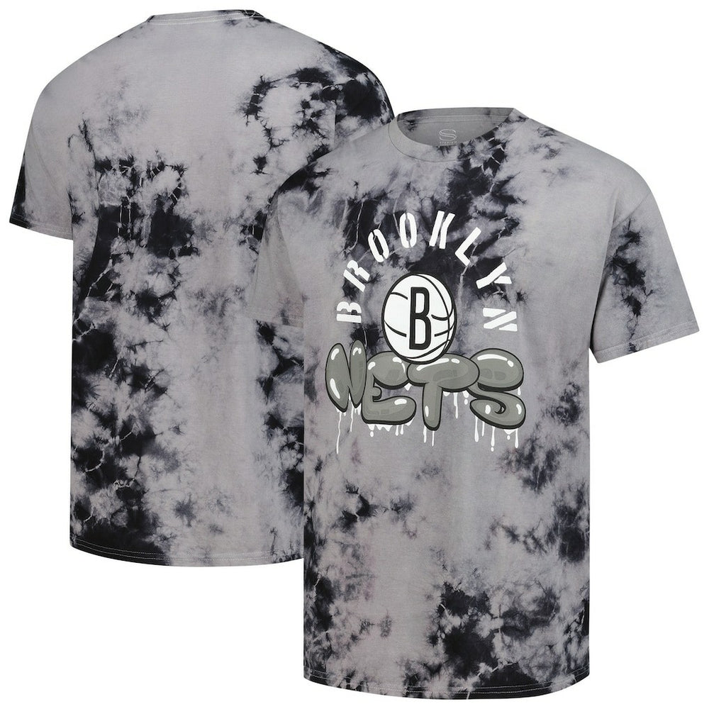 Brooklyn Nets Stadium Essentials Unisex Street Art Dark Crystal Washed T-Shirt Charcoal - NBA